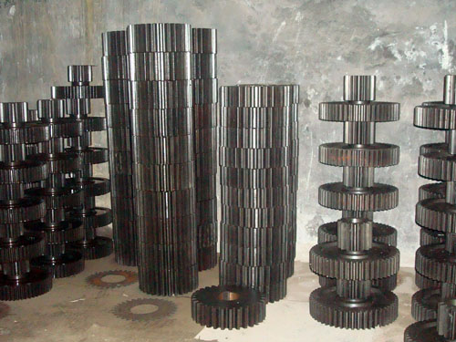 耙斗裝巖機內齒輪